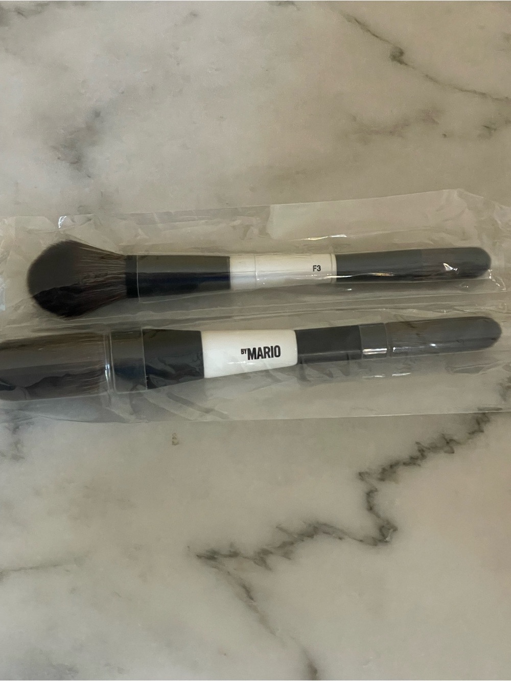 Mario F3 and F2 new Black & White Dual Makeup Brush Set